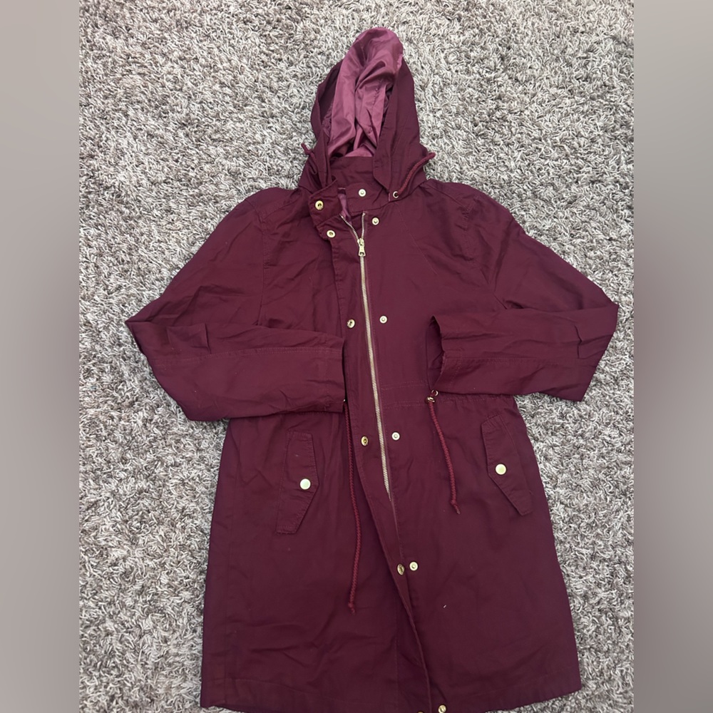 Maroon coat